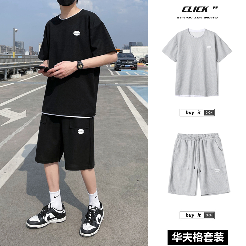 夏季薄款束脚裤(图1)